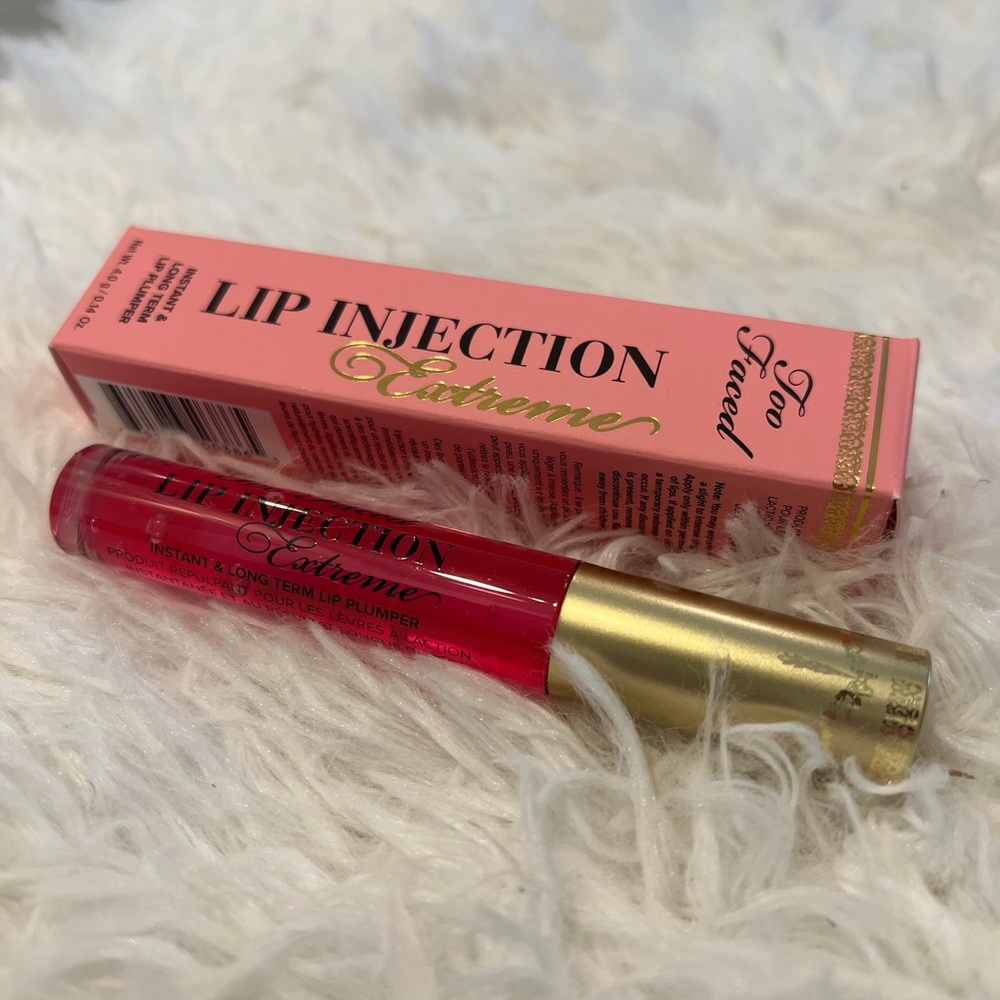 NEW Too Faced Lip Injection Extreme Lip Plumper Hydrating Plumping Lip Gloss